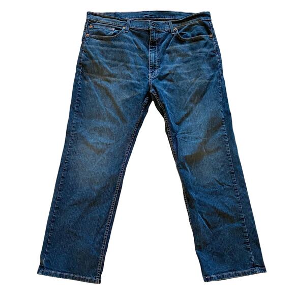 Levi 559 Straight Leg Dark Wash Men’s 40x30 - Picture 1 of 8